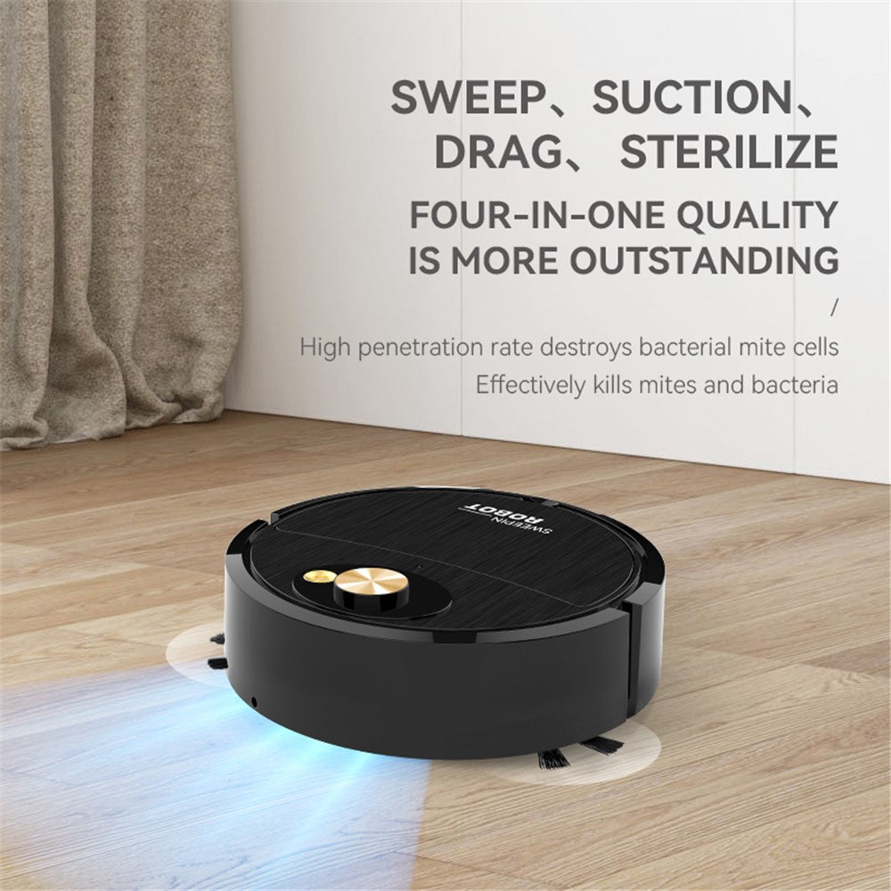 8088 3-in-1 Function Smart Sweeping Robot Rechargeable Wireless Floor Vacuum Cleaner