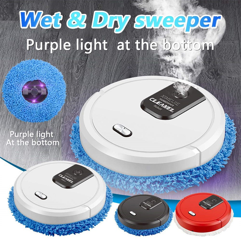 K-555 Robot Vacuum Cleaner 2 in 1 Smart Sweep and Mop with Strong Suction for Pet Hair and Hard Floors