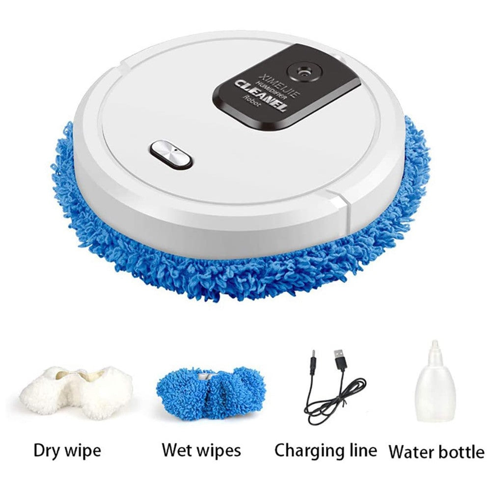 K-555 Robot Vacuum Cleaner 2 in 1 Smart Sweep and Mop with Strong Suction for Pet Hair and Hard Floors