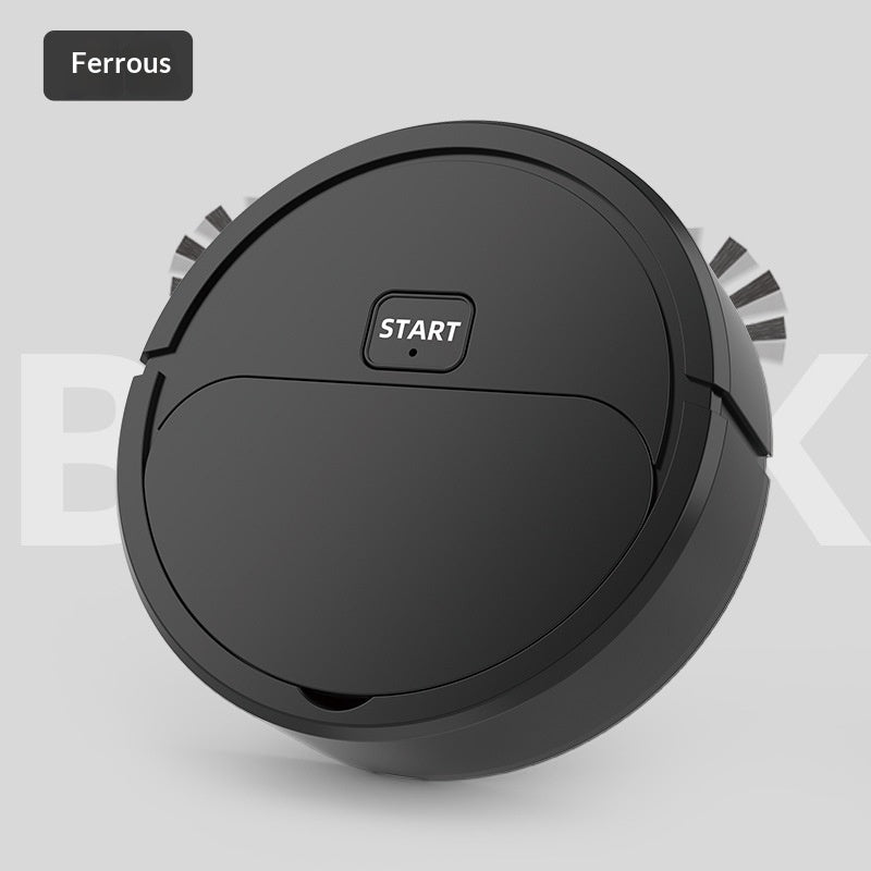 Mini Robot Vacuum 3-in-1 Sweep Mop Suction Cleaner 400mAh 40min Runtime for Home Floors