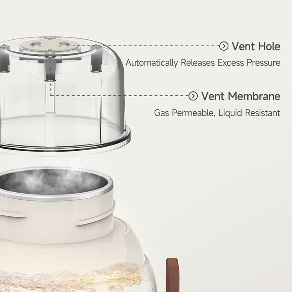 800ml Portable Electric Kettle SUS316 Stainless Steel 6 Temp Control Heating Water Kettle for Travel Office (BPA Free, No FDA)