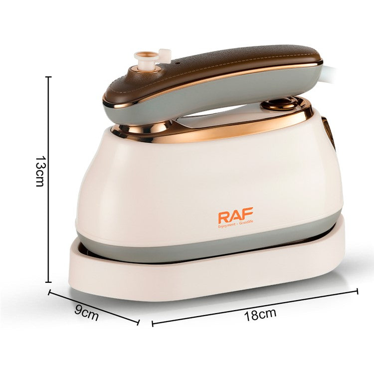 RAF R.1142 EU Plug Portable Clothes Steamer Handheld Garment Clothing Ironing Device Travel Steam Iro