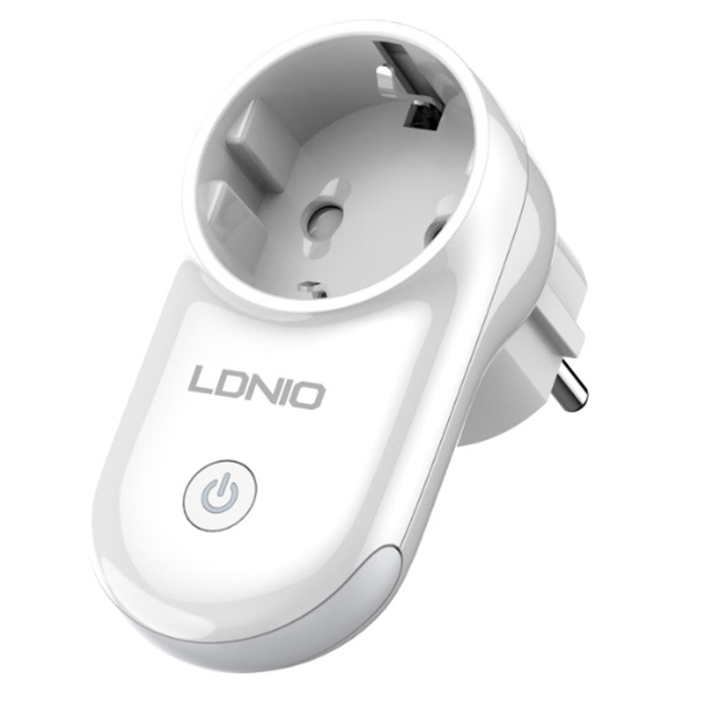 LDNIO SEW1058 4000W Smart WiFi Power Plug 16A Remote Control Power Socket Wall Charger with LED Light