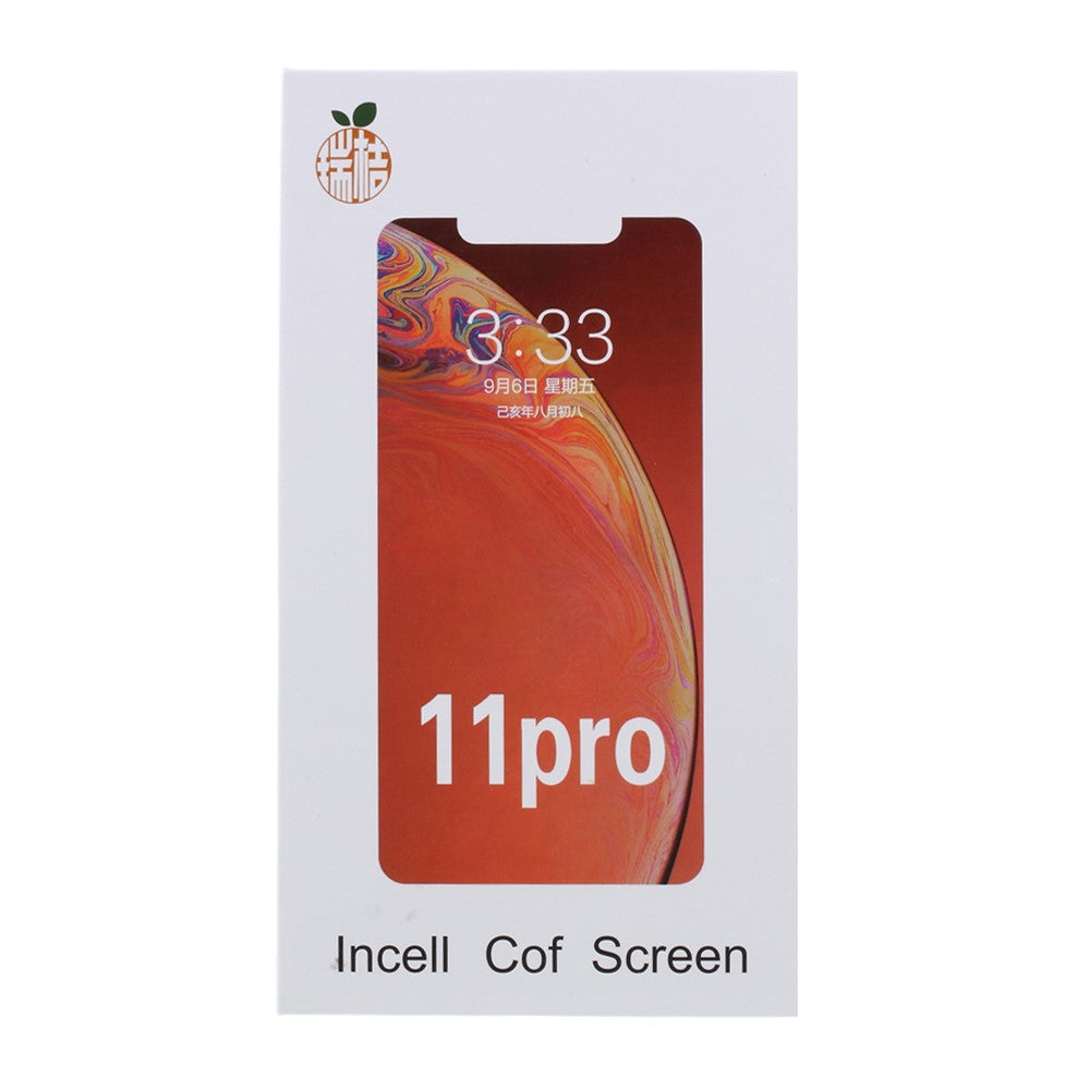Grade C LCD Screen and Digitizer Assembly + Frame Part (RUIJU In-Cell Workmanship) (without Logo) for iPhone 11 Pro 5.8 inch