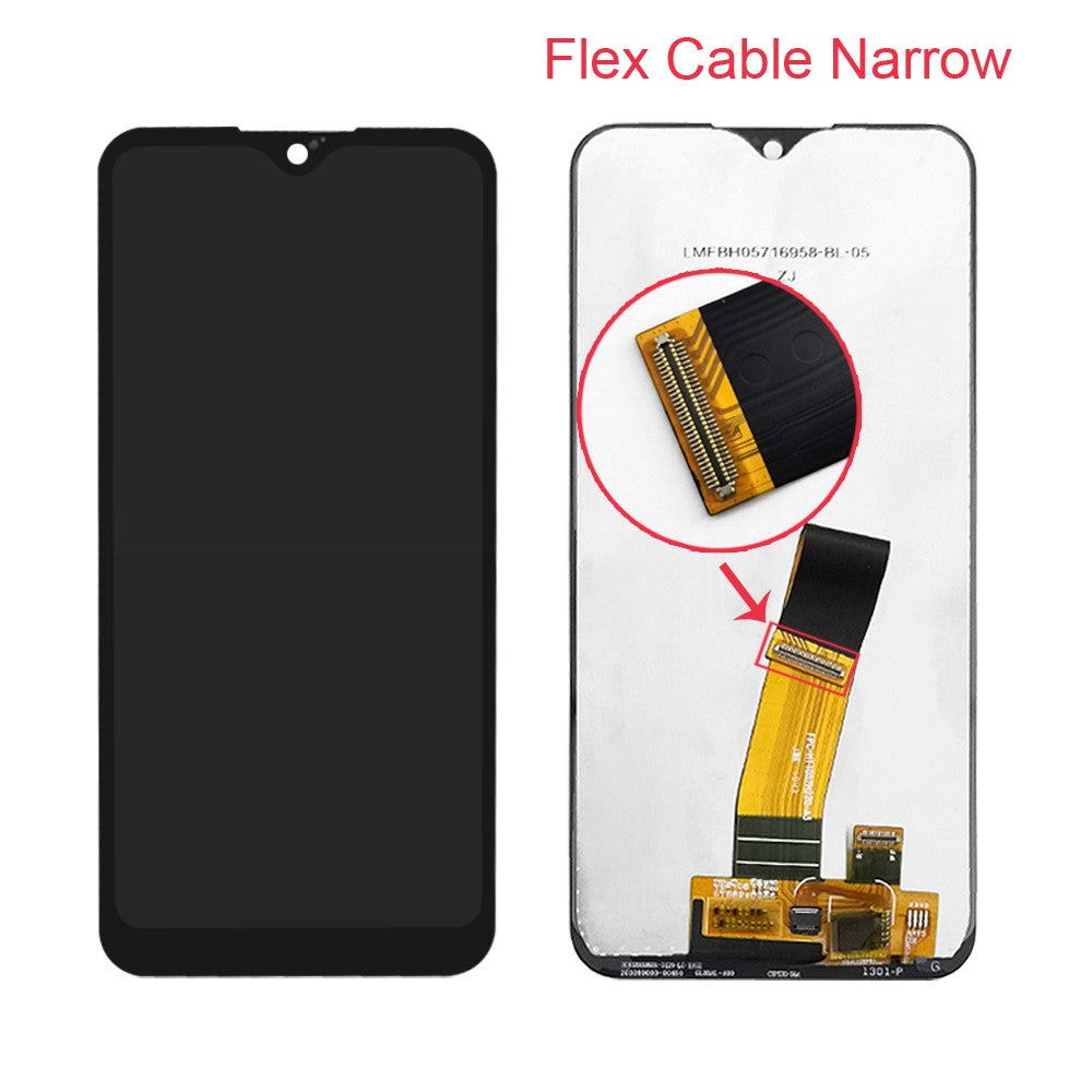 LCD Screen and Digitizer Assembly Part (Flex Cable Narrow) for Samsung Galaxy A01 A015
