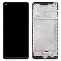 OEM LCD Screen and Digitizer Assembly + Frame Repair Part (Without Logo) for Samsung Galaxy A21s SM-A217