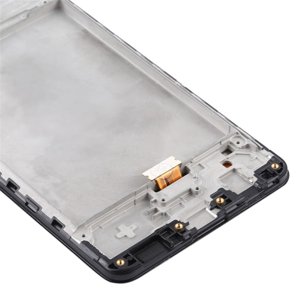 OEM LCD Screen and Digitizer Assembly + Frame Repair Part (Without Logo) for Samsung Galaxy A21s SM-A217