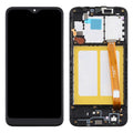 Grade C LCD Screen and Digitizer Assembly + Frame Replacement Part (without Logo) for Samsung Galaxy A20e SM-A202