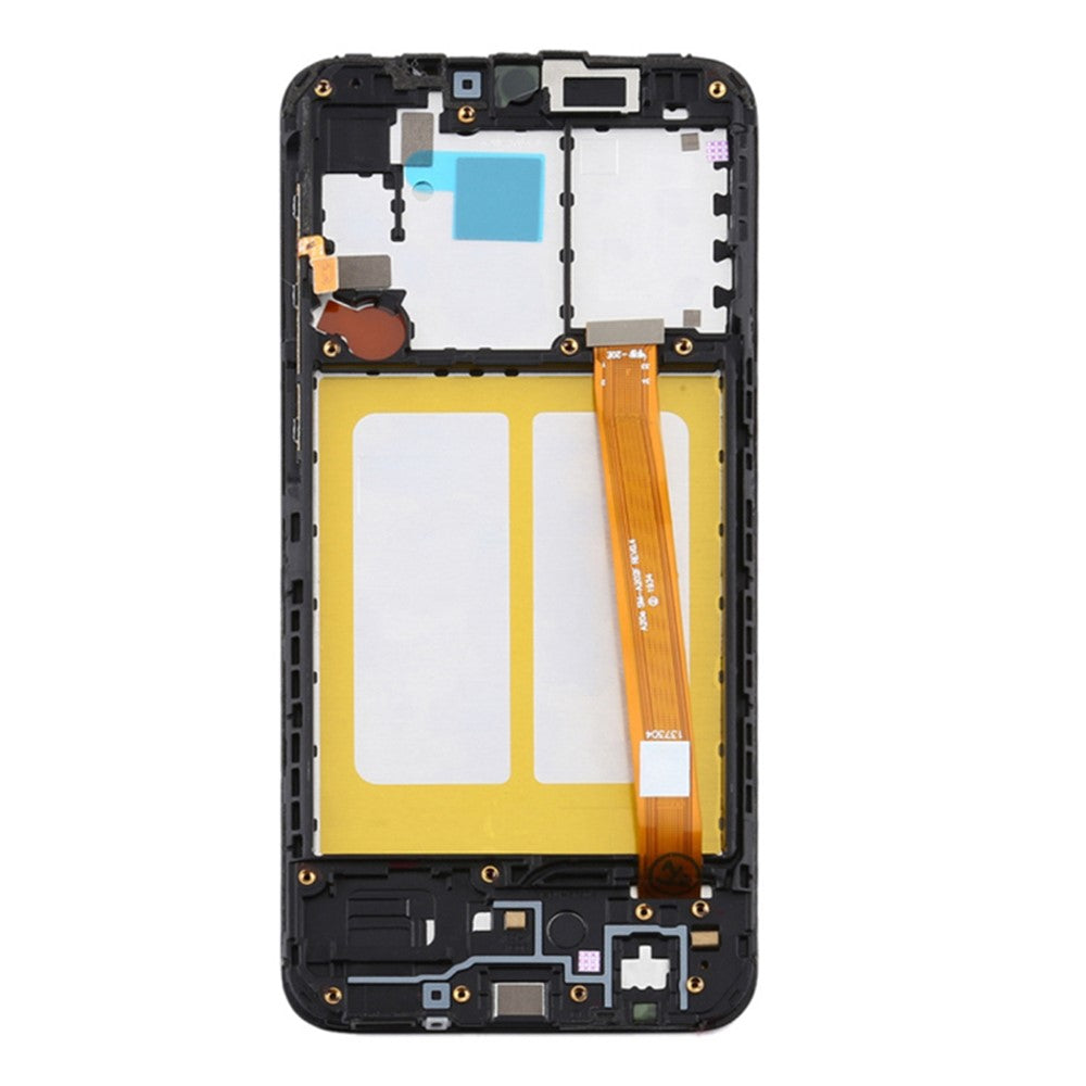 Grade C LCD Screen and Digitizer Assembly + Frame Replacement Part (without Logo) for Samsung Galaxy A20e SM-A202