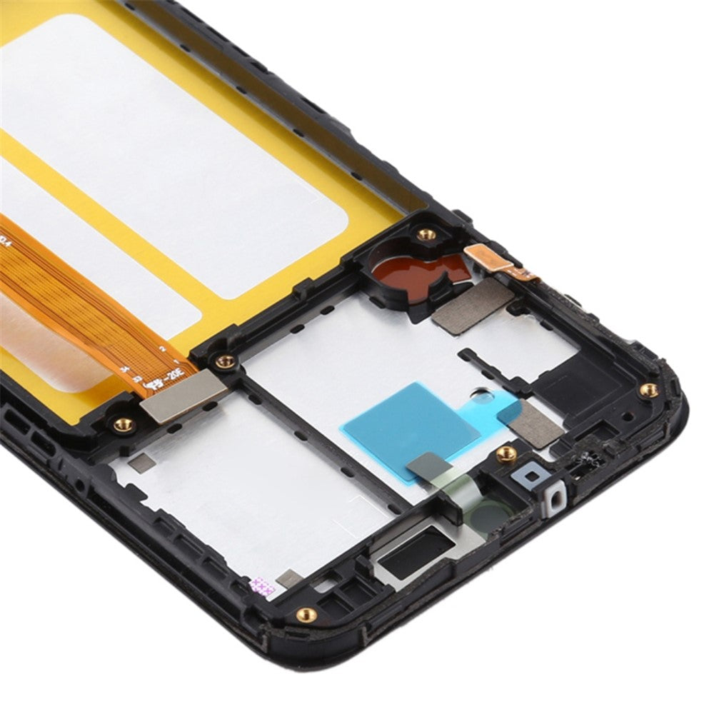 Grade C LCD Screen and Digitizer Assembly + Frame Replacement Part (without Logo) for Samsung Galaxy A20e SM-A202