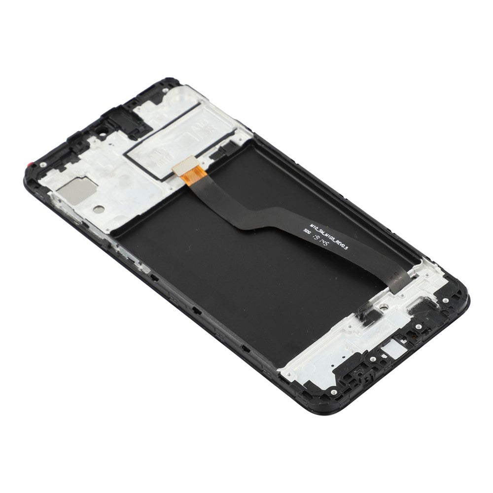 For Samsung Galaxy A10 A105 Grade C LCD Screen and Digitizer Assembly + Frame Replacement Part (without Logo)