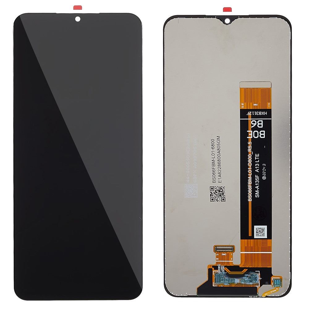 For Samsung Galaxy A13 4G A135 Replacement Accessories Grade S OEM LCD Screen and Digitizer Assembly Part (Without Logo)