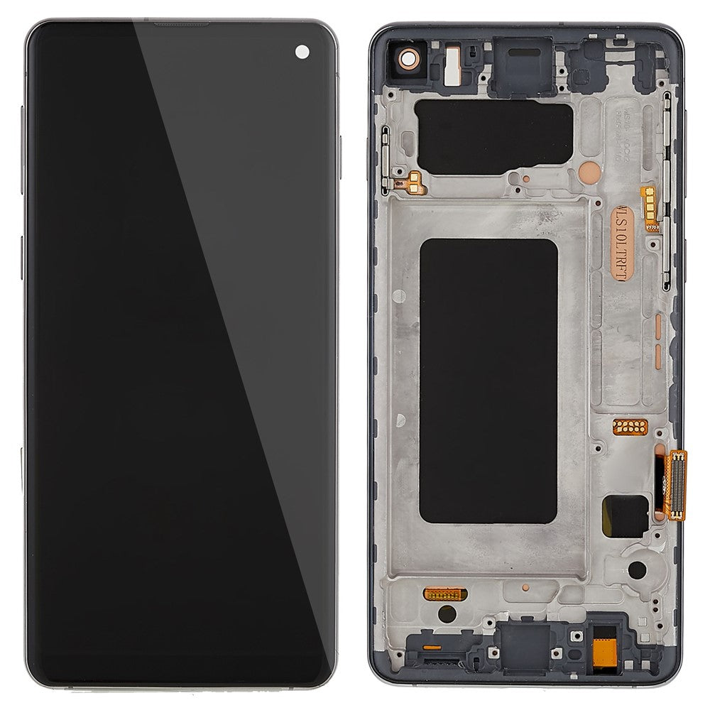For Samsung Galaxy S10 G973 Grade C LCD Screen and Digitizer Assembly + Frame Replacement Part (TFT Technology) (without Logo)