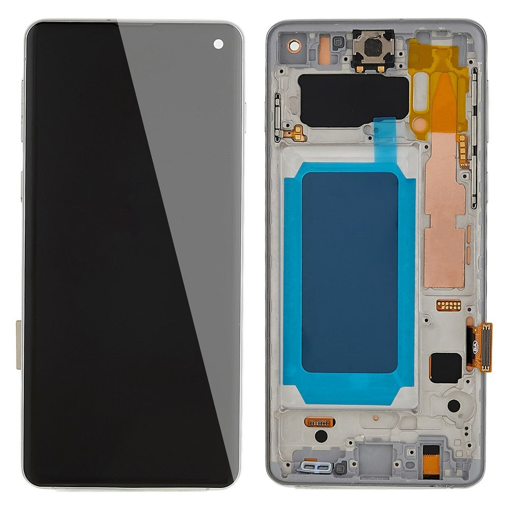 For Samsung Galaxy S10 G973 Grade C LCD Screen and Digitizer Assembly + Frame Replacement Part (TFT Technology) (without Logo)