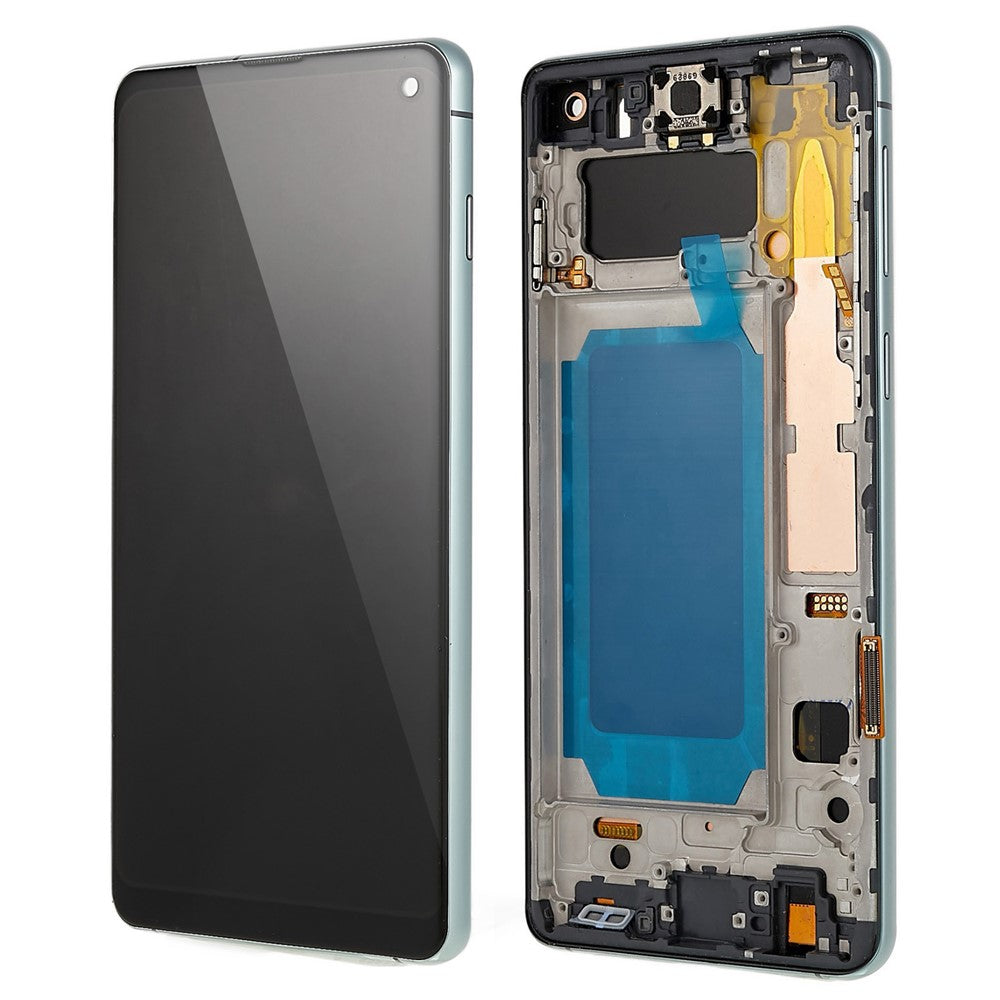 For Samsung Galaxy S10 G973 Grade C LCD Screen and Digitizer Assembly + Frame Replacement Part (TFT Technology) (without Logo)