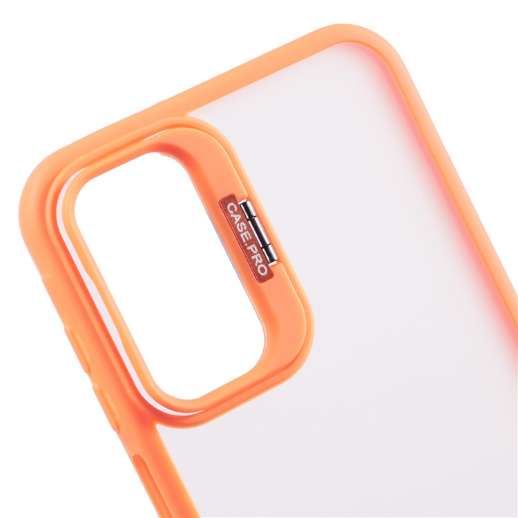 NKS Series For Samsung Galaxy A15 4G / 5G Case TPU+PC Phone Cover with Lens Frame Kickstand