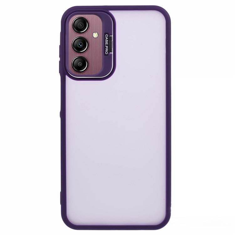 NKS Series For Samsung Galaxy A15 4G / 5G Case TPU+PC Phone Cover with Lens Frame Kickstand