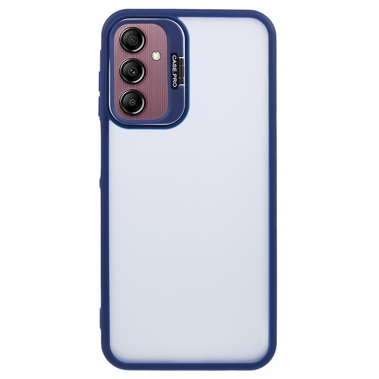 NKS Series For Samsung Galaxy A15 4G / 5G Case TPU+PC Phone Cover with Lens Frame Kickstand