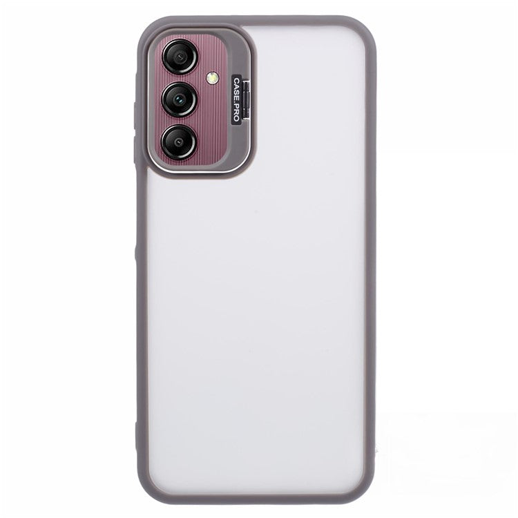 NKS Series For Samsung Galaxy A15 4G / 5G Case TPU+PC Phone Cover with Lens Frame Kickstand