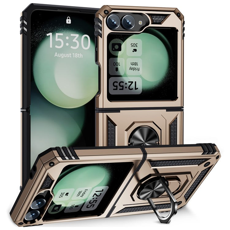 För Samsung Galaxy Z Flip6 5G Fodral TPU+PC-telefonfodral
