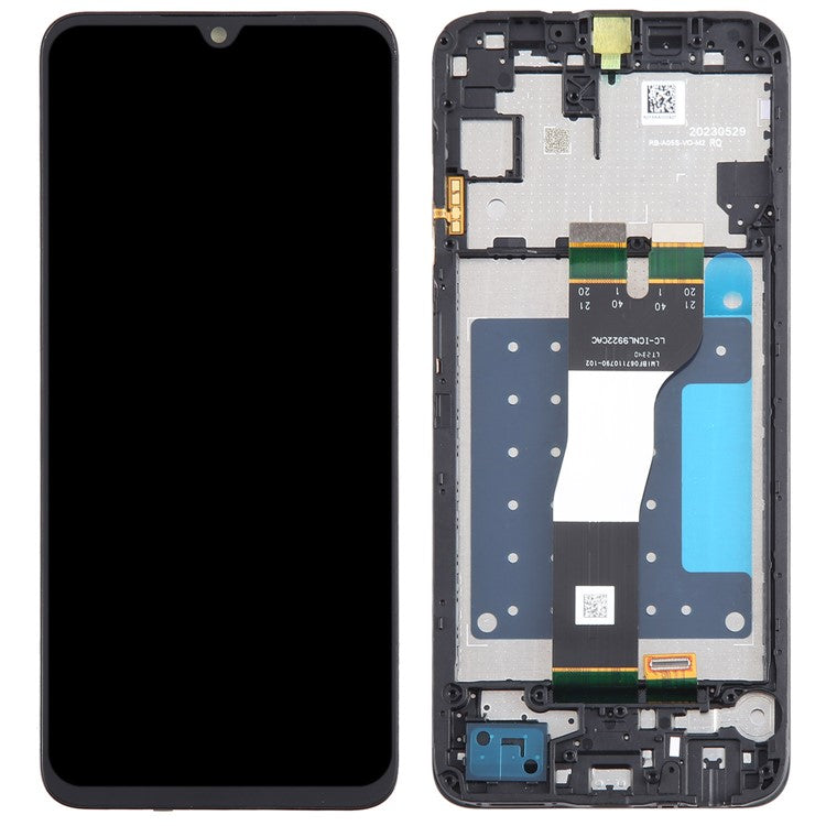 For Samsung Galaxy A05s 4G A057 OEM Grade S LCD Screen and Digitizer Assembly + Frame (Without Logo)
