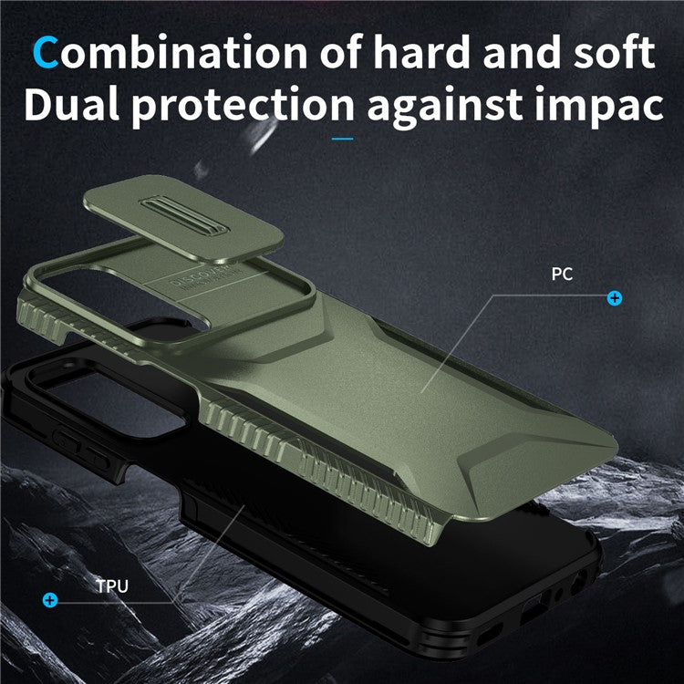 For Samsung Galaxy A25 5G (Global) (161.0 X 76.5 X 8.3mm) Case  TPU+PC Military Grade Shockproof Cover