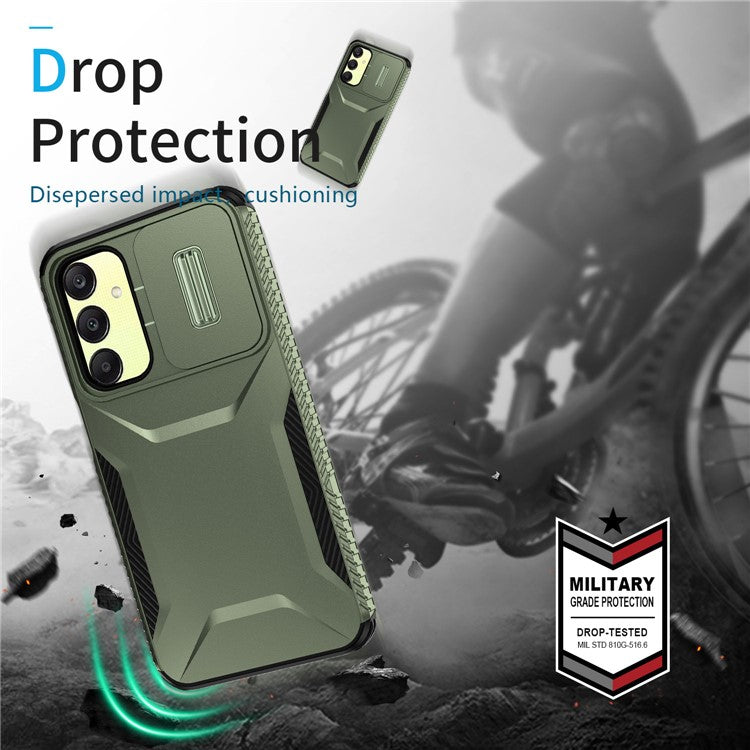 For Samsung Galaxy A25 5G (Global) (161.0 X 76.5 X 8.3mm) Case  TPU+PC Military Grade Shockproof Cover