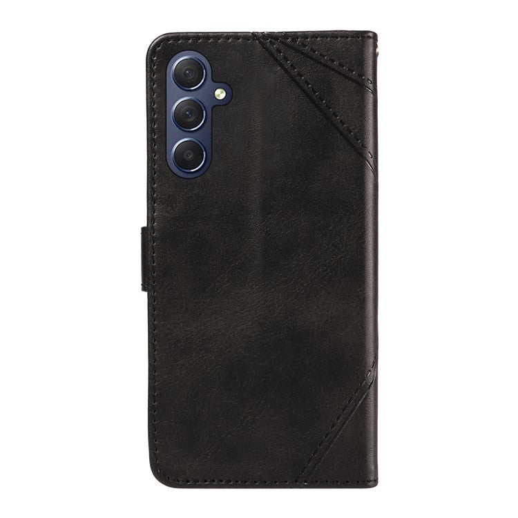 For Samsung Galaxy A05s 4G Case Wallet Shockproof Leather Phone Cover Geometric Line
