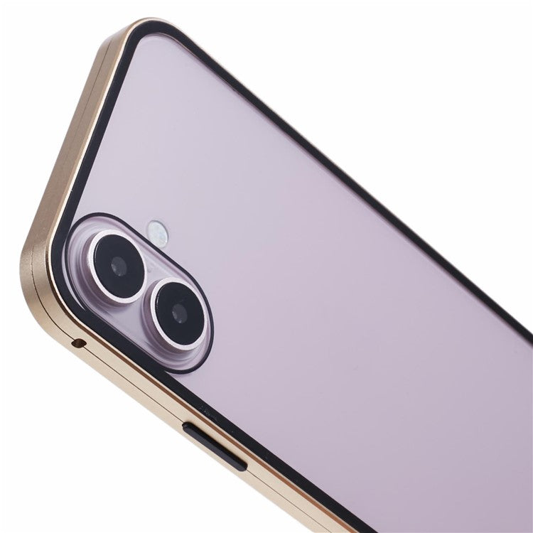 För iPhone 16 Fodral Magnetisk Full Skydd Klart Telefonskal