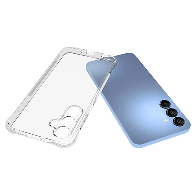For Samsung Galaxy A16 5G / A16 4G TPU Phone Case Non-Slip Transparent Mobile Phone Cover