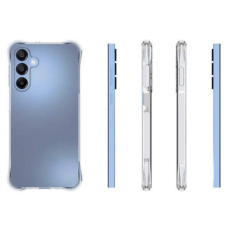 For Samsung Galaxy A16 5G / A16 4G TPU Phone Case Non-Slip Transparent Mobile Phone Cover
