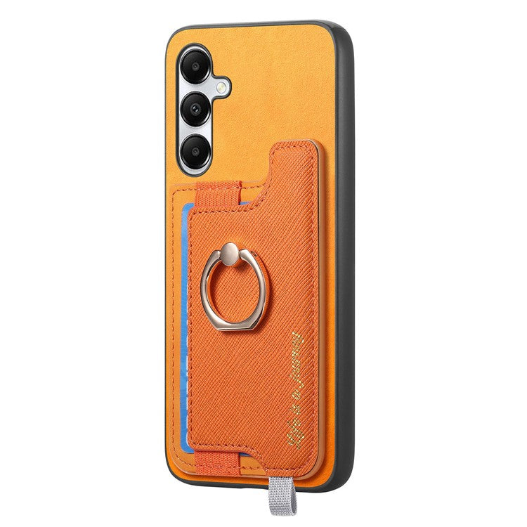 B5 For Samsung Galaxy A05s 4G Case 2-in-1 Magnetic Detachable Card Holder Leather+TPU Phone Cover
