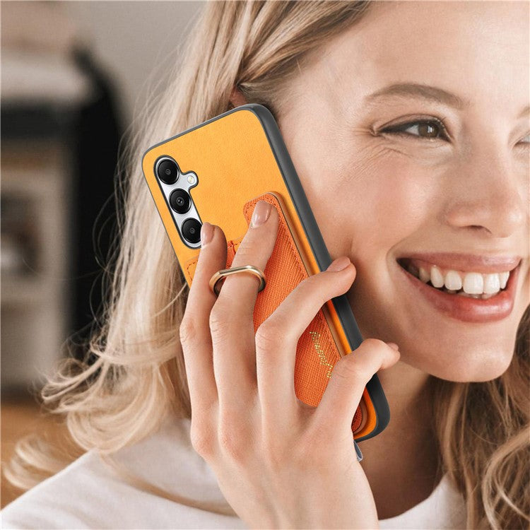 B5 For Samsung Galaxy A05s 4G Case 2-in-1 Magnetic Detachable Card Holder Leather+TPU Phone Cover