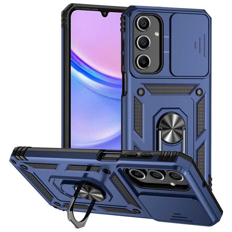 For Samsung Galaxy A16 5G / A16 4G Case PC + TPU Phone Cover Lens Ultimate Protection Kickstan