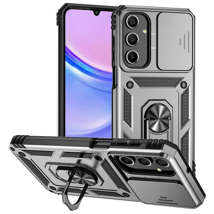 For Samsung Galaxy A16 5G / A16 4G Case PC + TPU Phone Cover Lens Ultimate Protection Kickstan