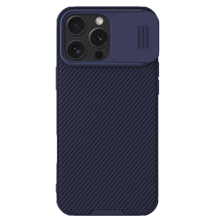 NILLKIN Camshield Pro Series för iPhone 16 Pro Max Fodral PC+TPU Skjutkameralock Telefonskydd
