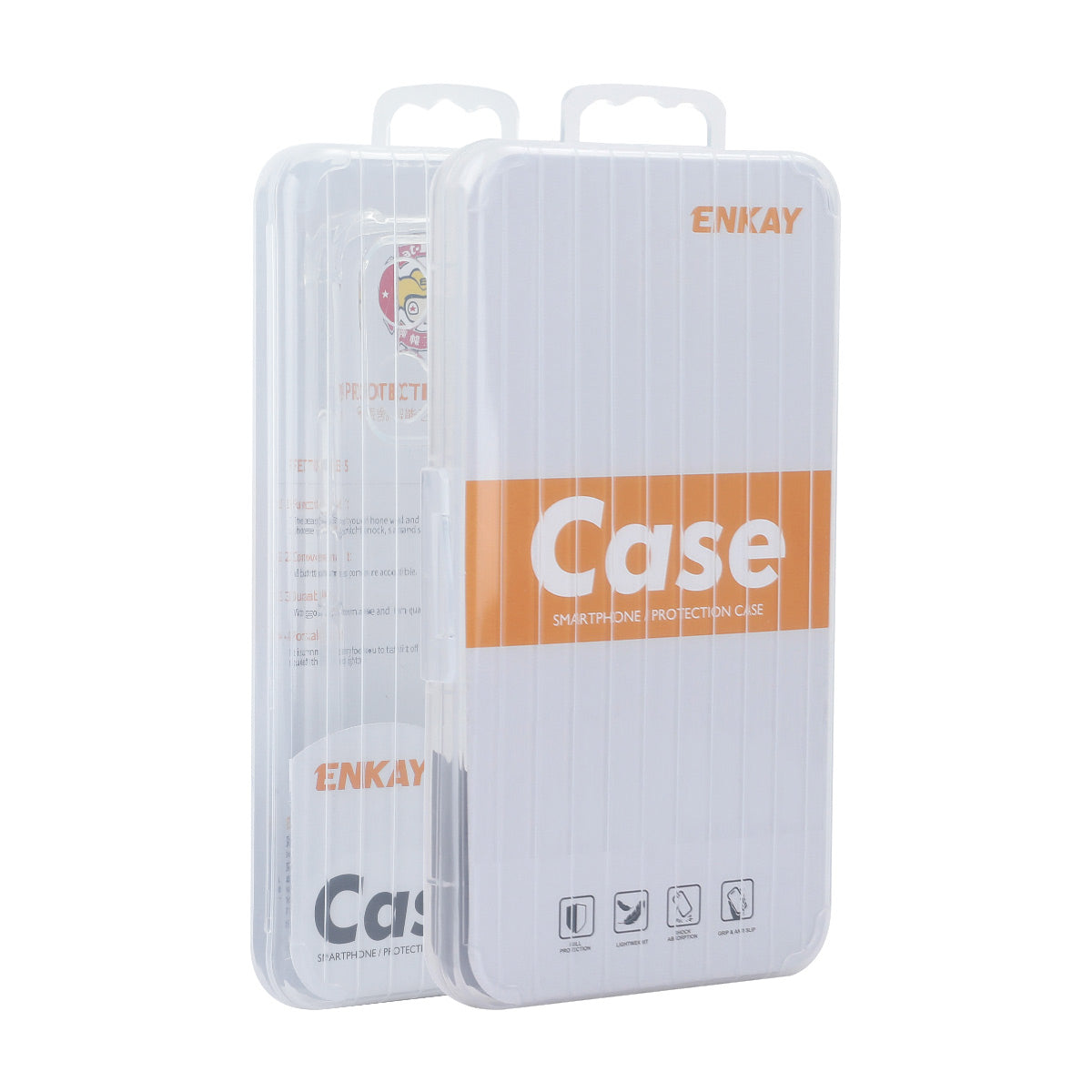 For Samsung Galaxy S23 ENKAY Hat-Prince Magnetic Case Honeycomb Design TPU+PC Phone Cover + 0.18mm Screen Protector