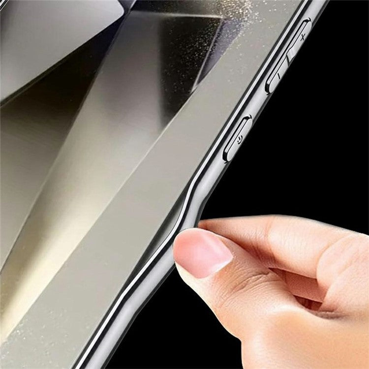 GKK för Samsung Galaxy S24 Ultra-fodral Kompatibel med MagSafe Anti-Scratch PC+TPU+PU telefonskal