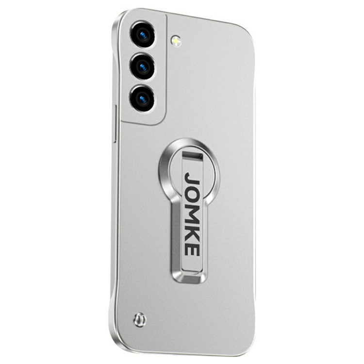 For Samsung Galaxy S23+ Case Hard PC Frameless Baking Paint Kickstand Phone Cover