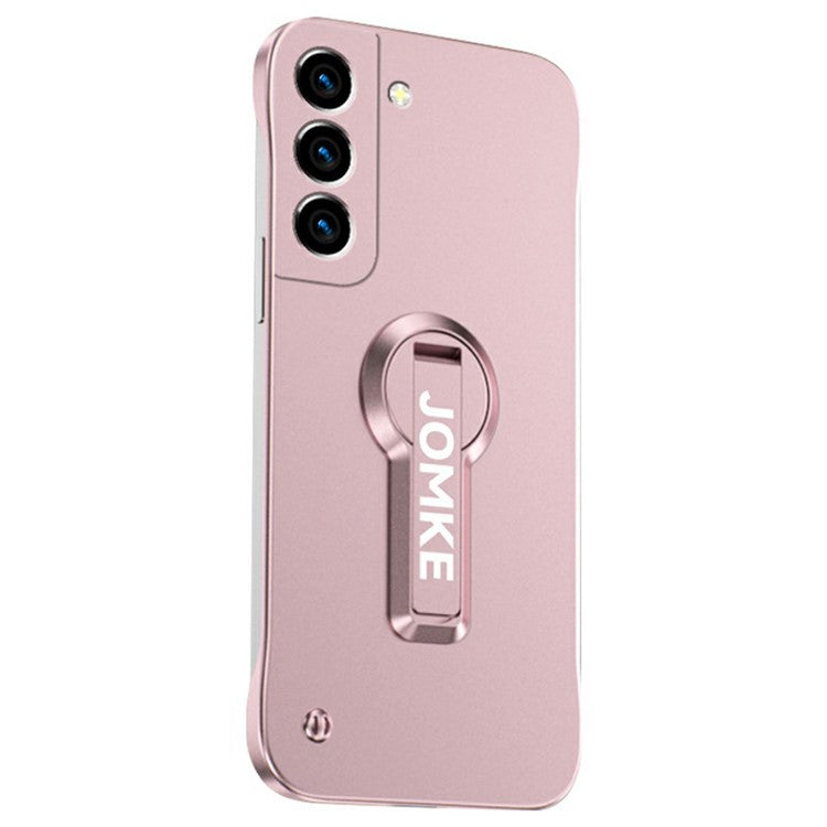 For Samsung Galaxy S23+ Case Hard PC Frameless Baking Paint Kickstand Phone Cover