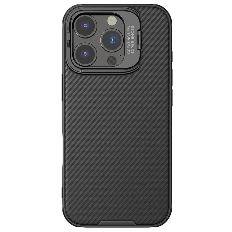 NILLKIN Camshield Prop Series för iPhone 16 Pro Max-fodral Kompatibel med MagSafe TPU+PC-telefonskydd med linsram