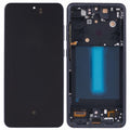 For Samsung Galaxy S21 FE 5G G990 Grade C OLED Screen and Digitizer Assembly + Frame (Without Logo)