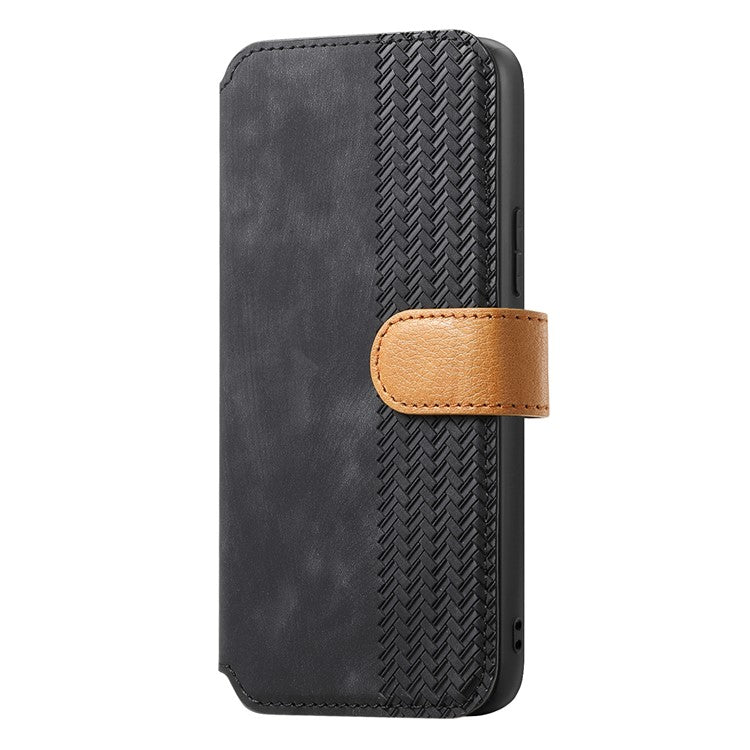 For Samsung Galaxy A55 5G Case Wallet Retro Leather Phone Cover with Wristband Kickstand