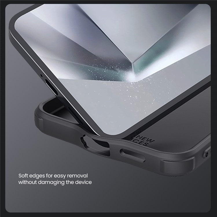 NILLKIN Camshield Pro Series för Samsung Galaxy S25 Fodral PC + TPU Slide Kameralock Telefonskydd