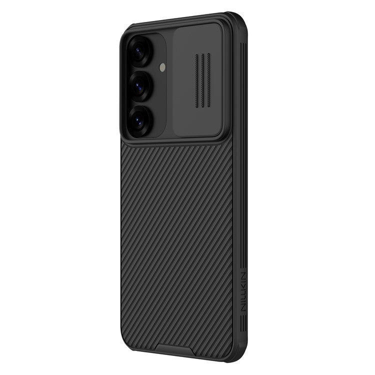 NILLKIN Camshield Pro Series för Samsung Galaxy S25 Fodral PC + TPU Slide Kameralock Telefonskydd