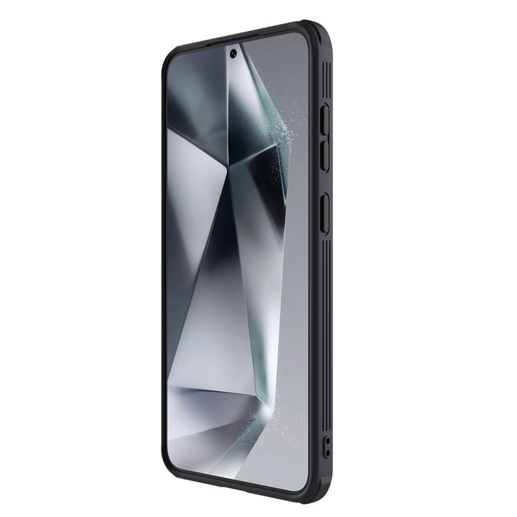 NILLKIN Camshield Pro Series för Samsung Galaxy S25 Fodral PC + TPU Slide Kameralock Telefonskydd