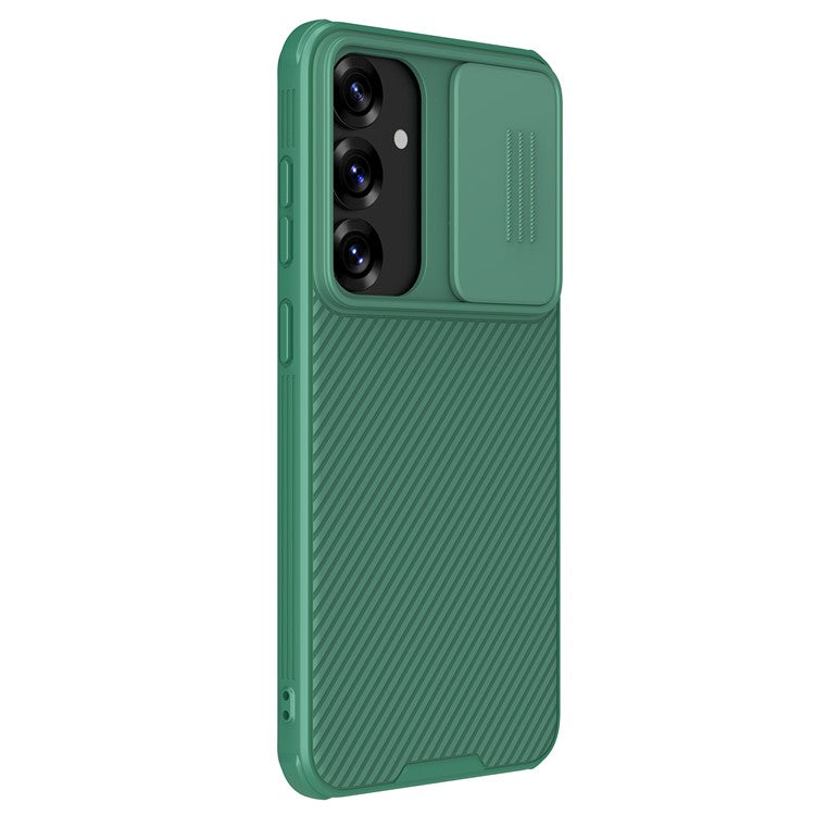 NILLKIN Camshield Pro Series för Samsung Galaxy S25 Fodral PC + TPU Slide Kameralock Telefonskydd