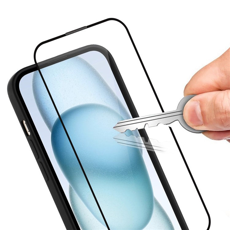 WANLONFENG MFFJ Series For Samsung Galaxy S23 Case Anti Drop TPU + Acrylic Phone Back Cover with Screen Film