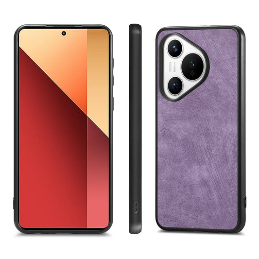 För Huawei Pura 70 Stötsäker Slim Retro Läder