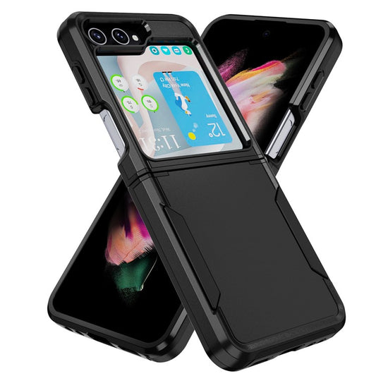 For Samsung Galaxy Z Flip5 5G Case PC + TPU Military Grade Drop Protective Phone Cover